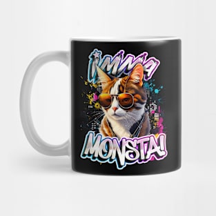 Imma Monsta! CAT | Blacktee | by Asarteon Mug